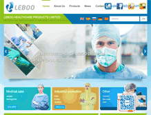 Tablet Screenshot of leboo.com.cn